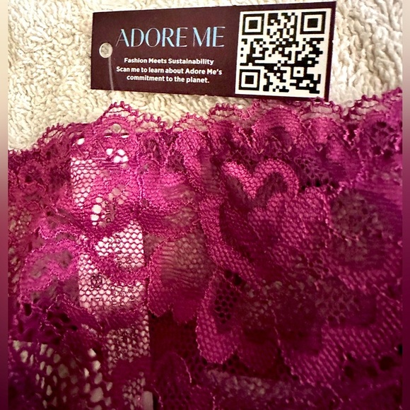 NWT Adore Me Women’s Plus Sized Thong Panty - Picture 3 of 4